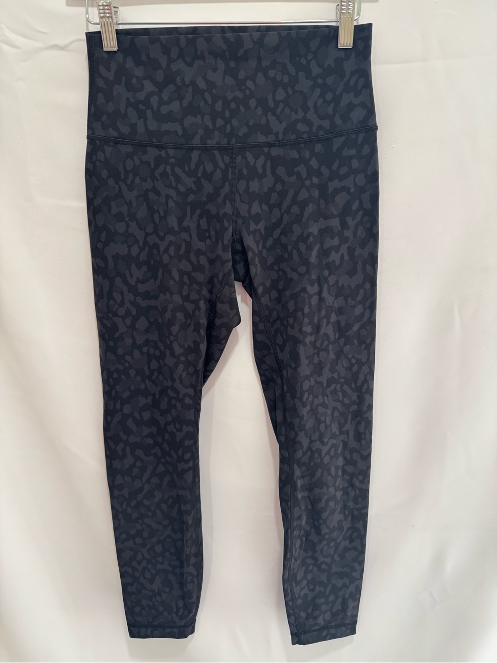 lululemon athletica Black Tonal Animal Print High-Rise Leggings
